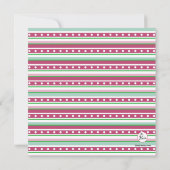 スパガールズの招待状 招待状 (裏面)