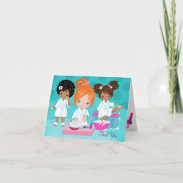 スパガールズサンキューカード折り畳みノートカード カード