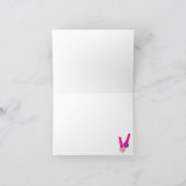 スパガールズサンキューカード折り畳みノートカード カード (内部)