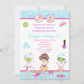 スパガールズパンパーバースデーパーティー 招待状 (正面)