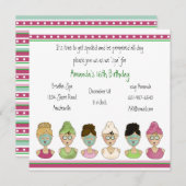 スパガールズ招待状 招待状 (正面/裏面)