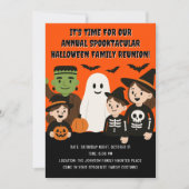 スパクタキュラー ファミリー ハロウィン リユニオン ご招待 招待状 (正面)