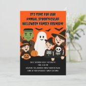 スパクタキュラー ファミリー ハロウィン リユニオン ご招待 招待状 (スタンド正面)