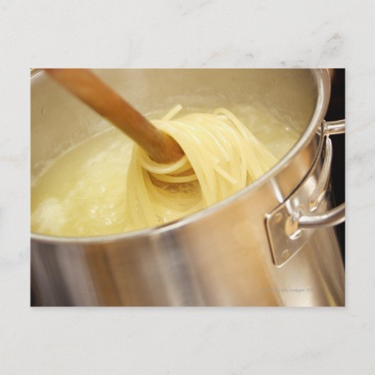 スパゲッティがポット ポストカード (正面)