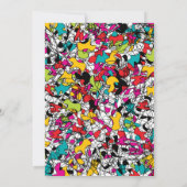 スパゲッティもつれ日付カードを保存 セーブザデート (裏面)