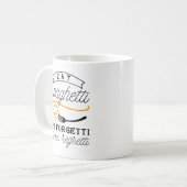 スパゲッティを食べろ コーヒーマグカップ (正面左)