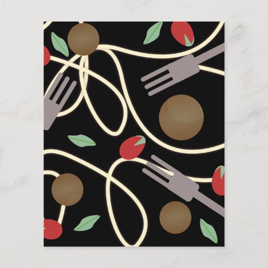 スパゲッティイタリアンパスタディナー器具ミートボール チラシ (裏面)