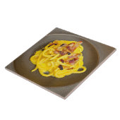 スパゲッティカルボナーラセラミックタイル タイル (側面)