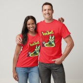 スパゲッティキットンおもしろい子猫ヴィンが大好き Tシャツ (ユニセックス)