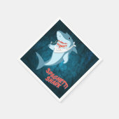 スパゲッティシャーク スタンダードカクテルナプキン (角)