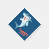 スパゲッティシャーク スタンダードカクテルナプキン (角)