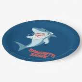 スパゲッティシャーク ペーパープレート (アングル)