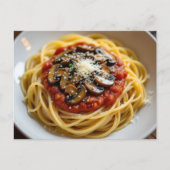 スパゲッティソースのレシピ ポストカード (正面)