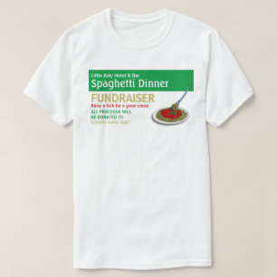 スパゲッティディナーファンレイザーイベント Tシャツ