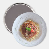 スパゲッティディナープレート冷凍機磁石 マグネット (正面/裏面)