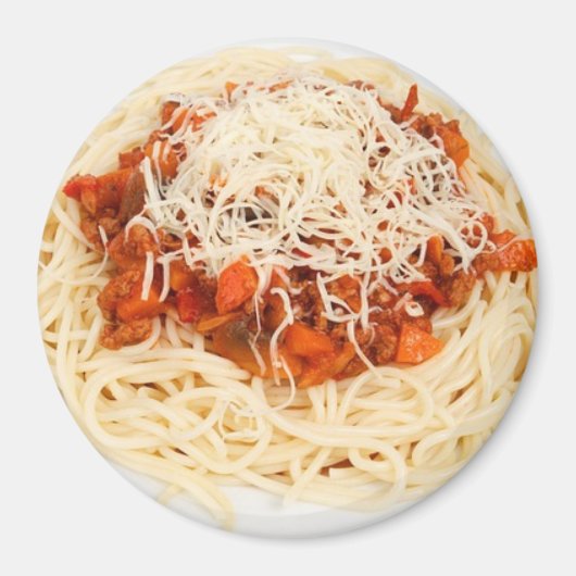 スパゲッティディナー冷凍機磁石のプレート マグネット (正面)