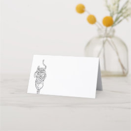 スパゲッティディナー プレイスカード