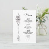 スパゲッティディナー メニュー (スタンド正面)