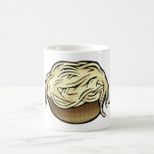 スパゲッティパスタ麺料理のボウル コーヒーマグカップ (中央)