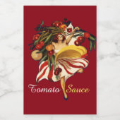 スパゲッティパーティーダンスイタリアン、キッチントマトソース フードラベル (シングルラベル)