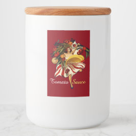 スパゲッティパーティーダンスイタリアン、キッチントマトソース フードラベル