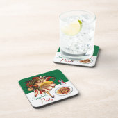 スパゲッティパーティーダンスイタリアン、キッチン、トマト コースター (右側)