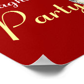 スパゲッティパーティーダンスイタリアン、キッチン、トマト ポスター (角)