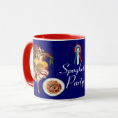 スパゲッティパーティーダンスイタリアン、キッチン、トマト マグカップ (正面左)