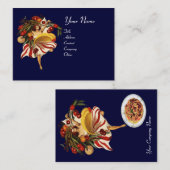 スパゲッティパーティーダンスイタリアン、キッチン、トマト 名刺 (正面/裏面)