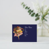 スパゲッティパーティーダンスイタリアン、キッチン、トマト 名刺 (スタンド正面)