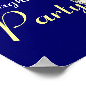 スパゲッティパーティーダンス イタリアンキッチンとトマト ポスター (角)