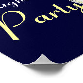 スパゲッティパーティーダンス イタリアンキッチンとトマト ポスター (角)