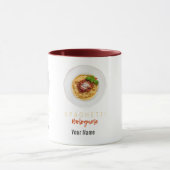 スパゲッティボロネーゼのパスタ麺グルメシェフ マグカップ (中央)