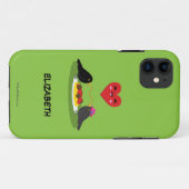 スパゲッティミートボールロマンチックなデート |名前の追加 Case-Mate iPhoneケース (裏面(横))