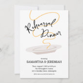 スパゲッティリハーサルディナー 招待状 (正面)