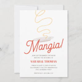 スパゲッティリハーサルディナー 招待状