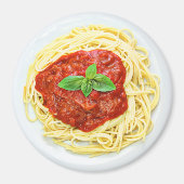 スパゲッティ冷凍機磁石のおもしろいプレート マグネット (正面)