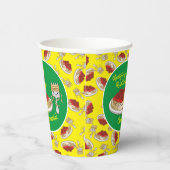 スパゲッティ子供の誕生日パーティーミートボール 紙コップ (右)