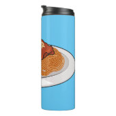 スパゲッティ漫画イラストレーション タンブラー (回転右)