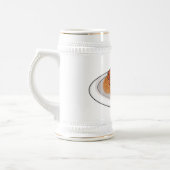 スパゲッティ漫画イラストレーション ビールジョッキ (左)