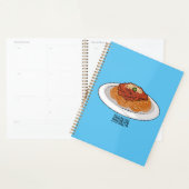 スパゲッティ漫画イラストレーション プランナー手帳 (ディスプレー)