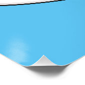 スパゲッティ漫画イラストレーション ポスター (コーナー)