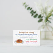 スパゲッティ漫画イラストレーション 名刺 (スタンド正面)