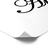 スパゲッティ猫の承認 ポスター (角)