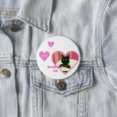 スパゲッティ猫ボタンLRG 缶バッジ (インサイチュ)