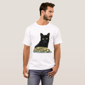 スパゲッティ猫 Tシャツ (正面フル)