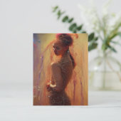 スパゲッティ衣類模型はがき ポストカード (スタンド正面)