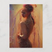 スパゲッティ衣類模型はがき ポストカード (正面)