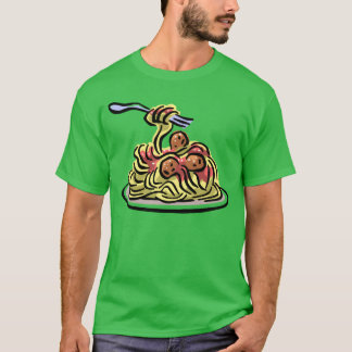 スパゲッティ フレンズ Tシャツ