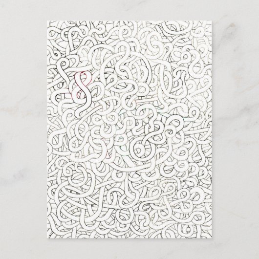 スパゲッティ ポストカード (正面)